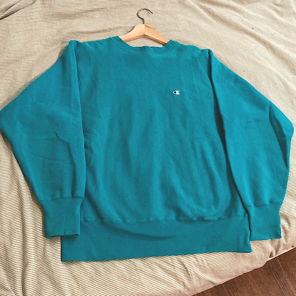 Champion sweatshirt L green